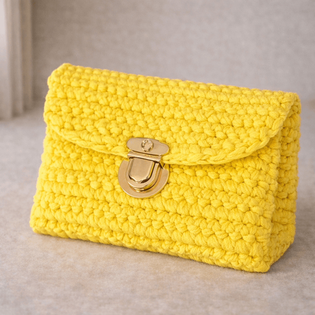Exclusive crochet clutch