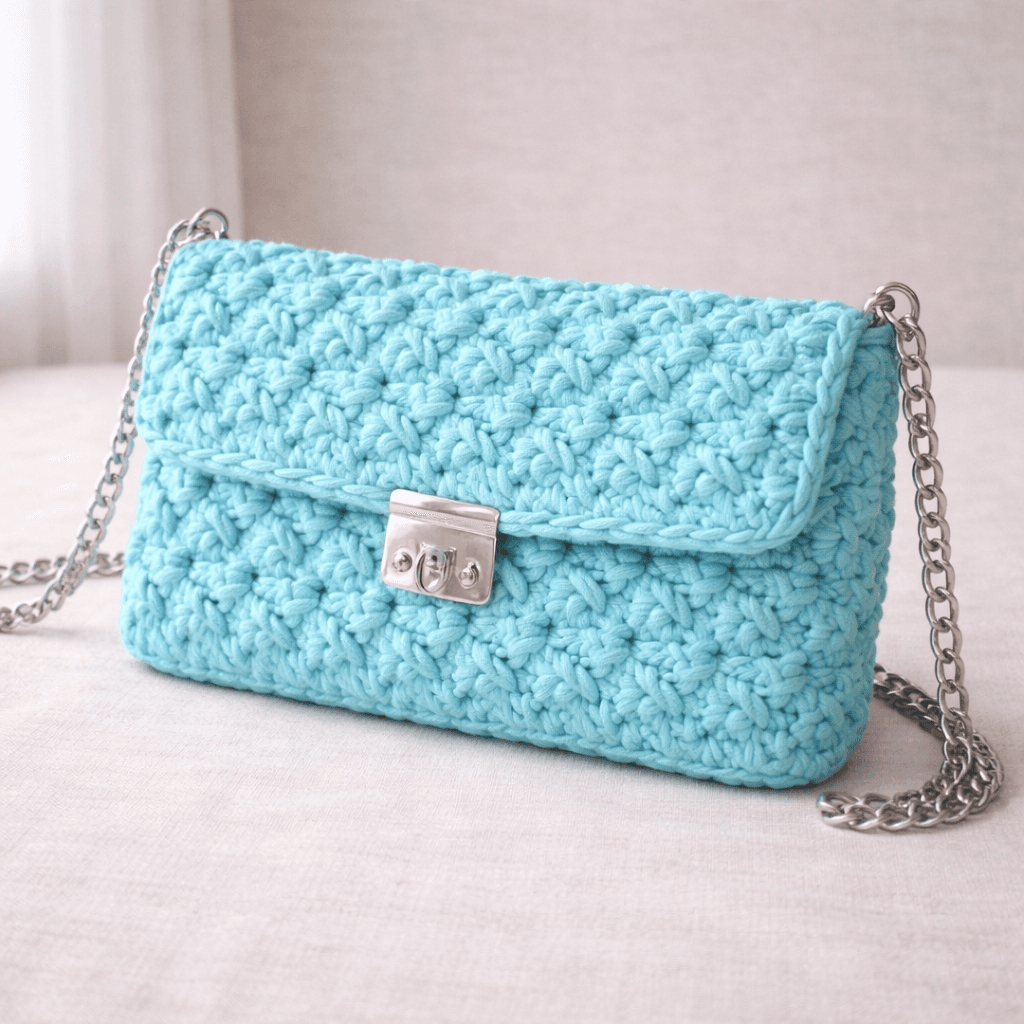 Exclusive crochet clutch