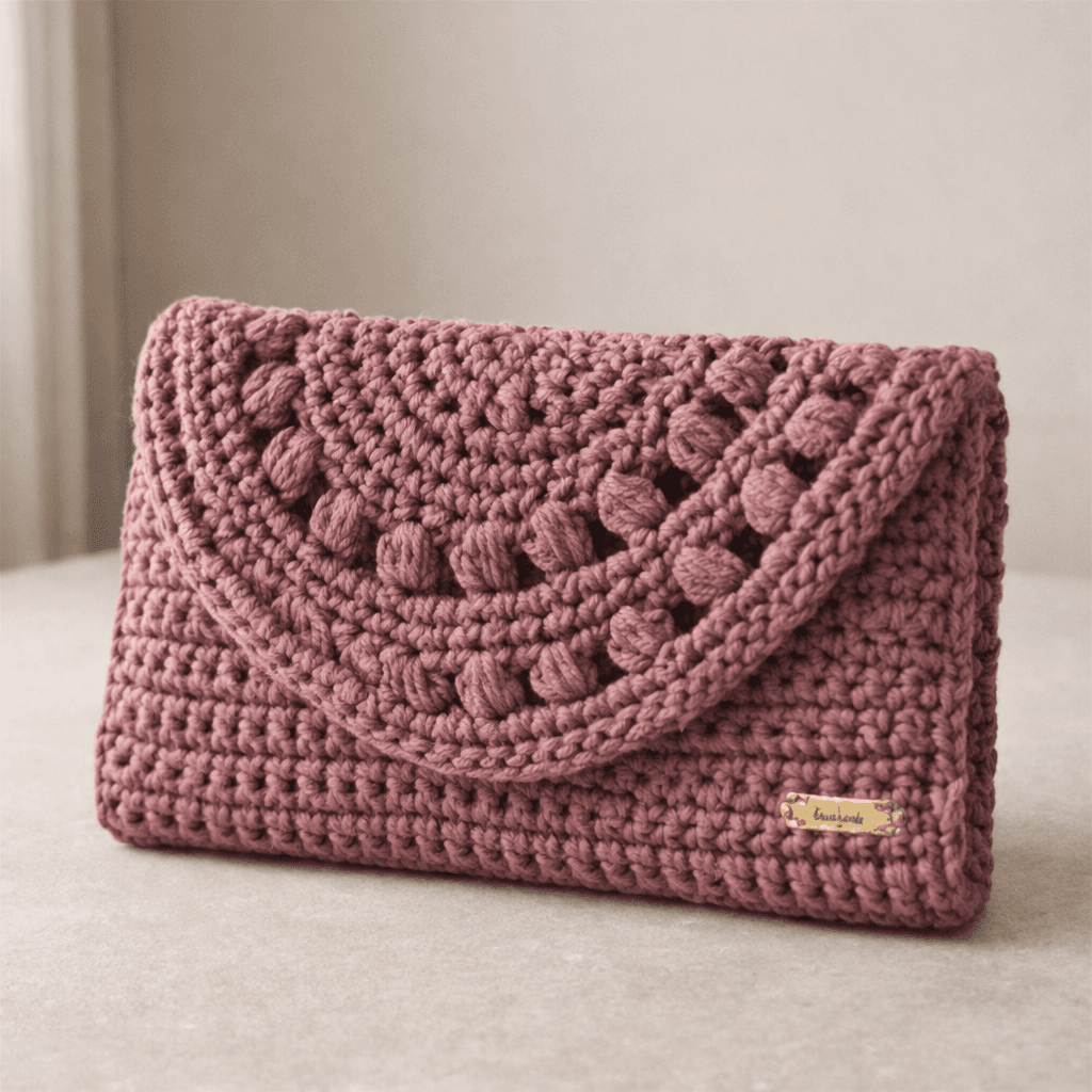 Exclusive crochet clutch