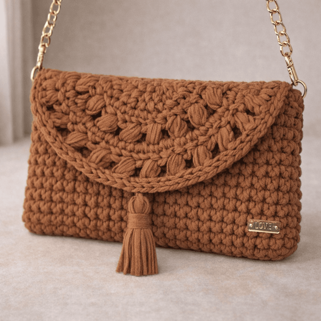 Exclusive crochet clutch